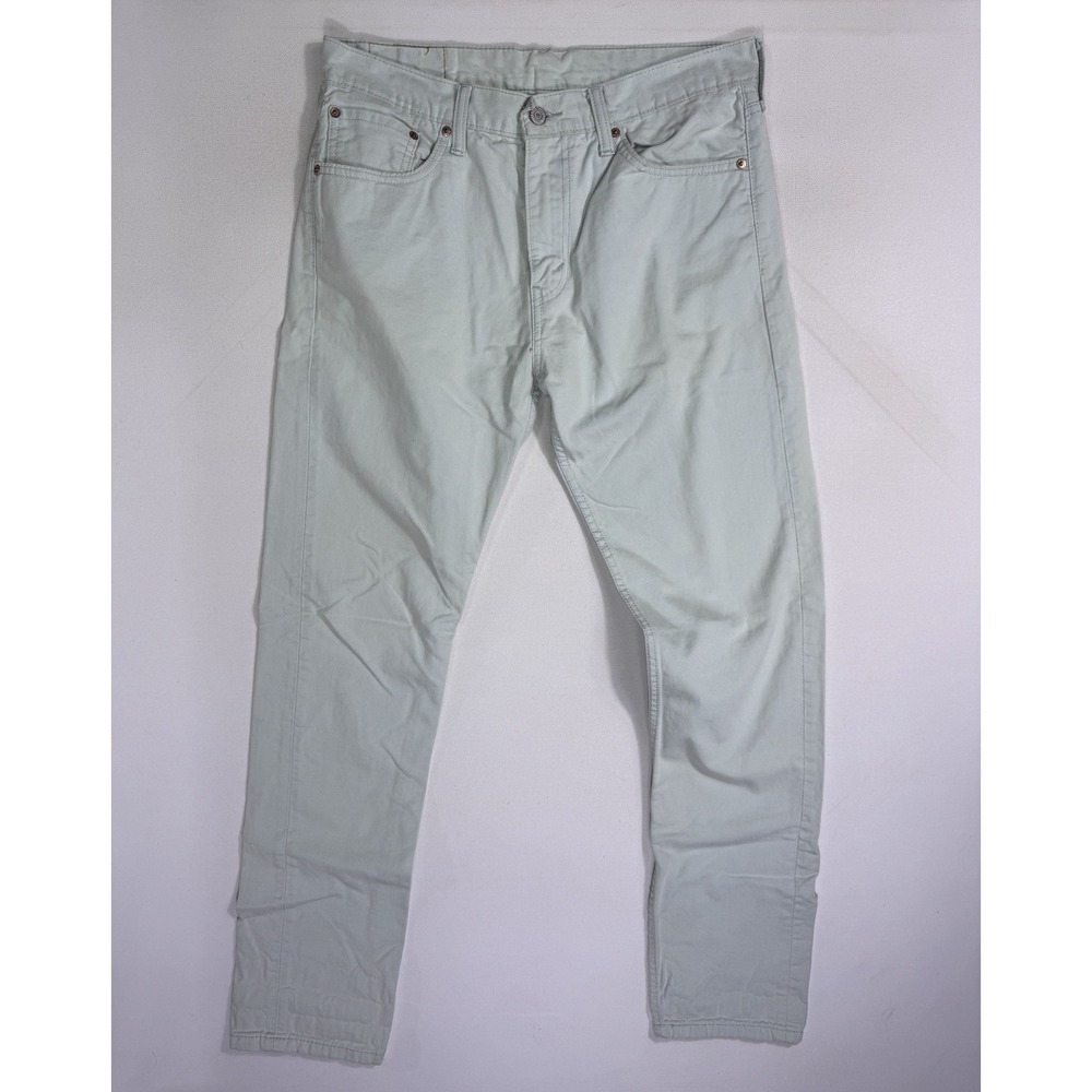 Levis 508 Regular Taper Fit Jeans Mens 32x32 (34x32) Light Blue Casual Modern